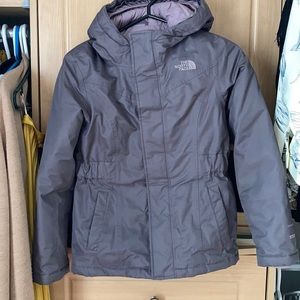 The North Face winter jacket for girls size 10